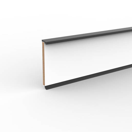 Döllken D60 1209 anthrazit 5,15mt Kernsockelleiste